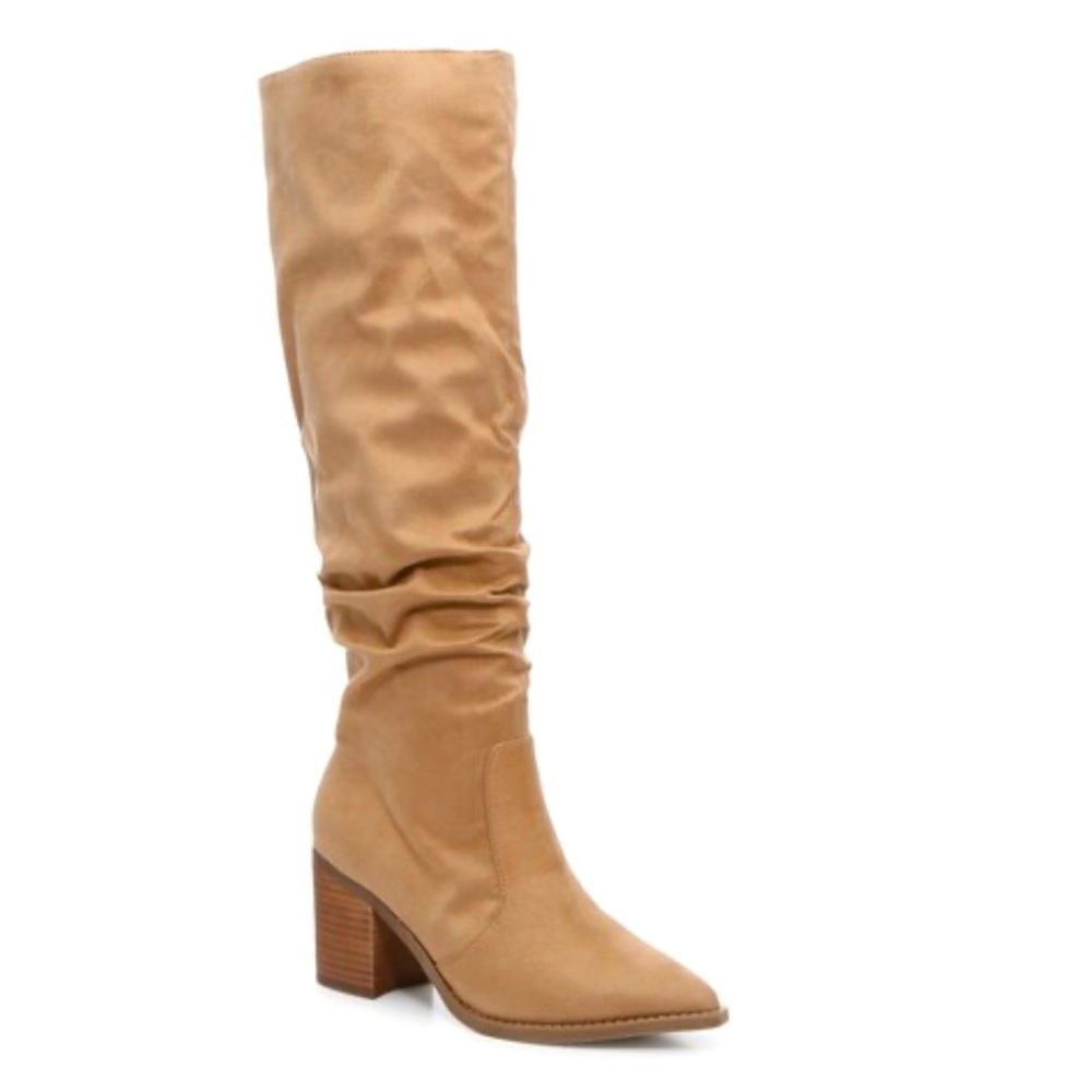 New Size 8.5W Madden Girl Jackie Tan Knee High Boot